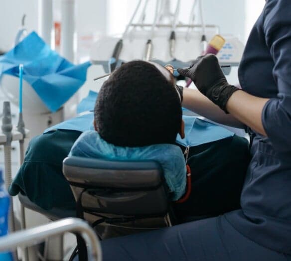 patient hos tandläkare patient hos tandläkare